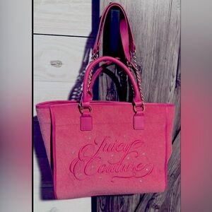 Juicy Couture Velour tote